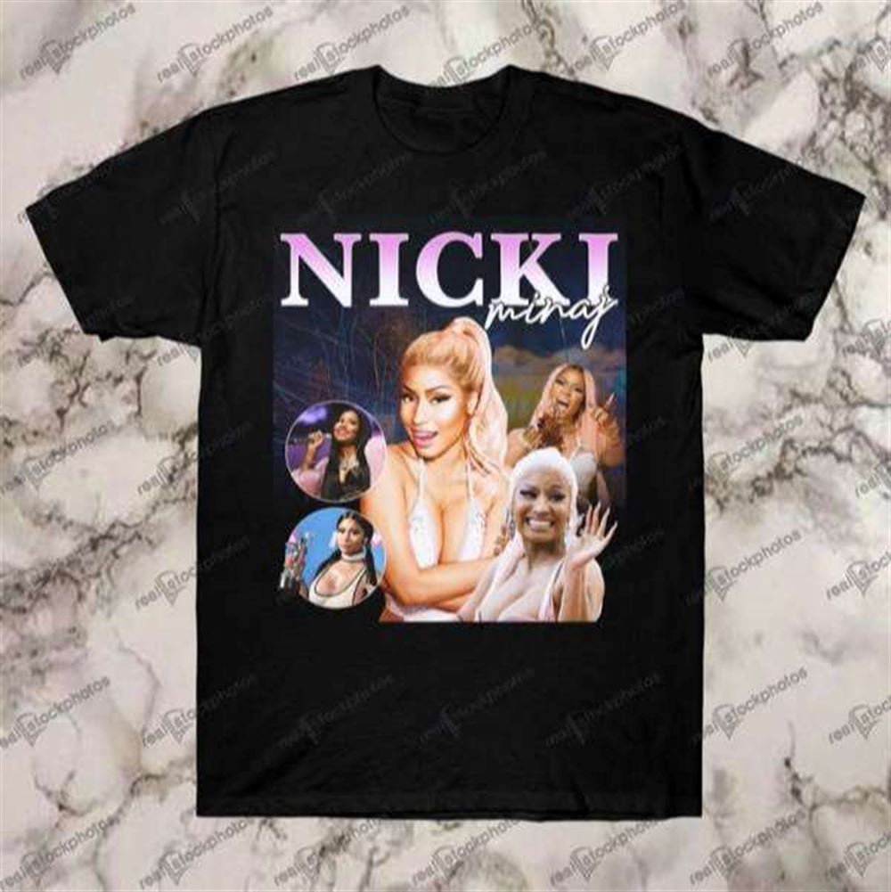 Nicki Minaj Hip Hop Rap T Shirt Merch Rapper Size Up To 5xl