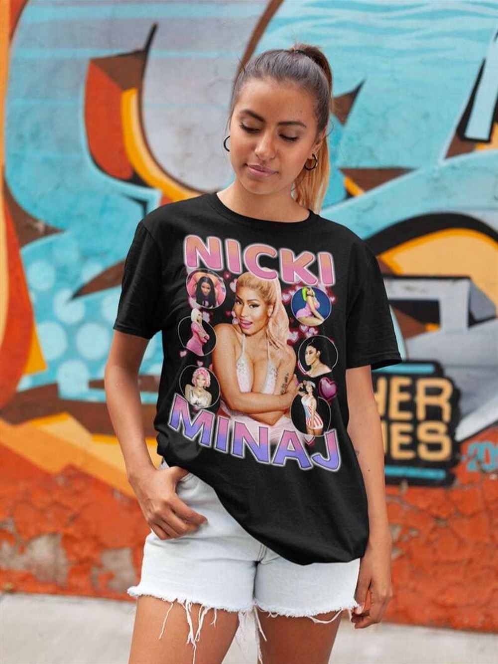 Nicki Minaj T Shirt Rap Hip Hop Rapper Size Up To 5xl