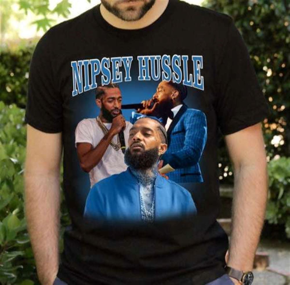 Nipsey Hussle T Shirt Merch Rapper Music Size Up To 5xl