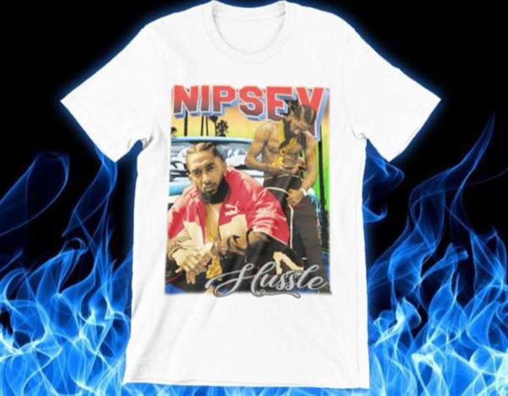 Nipsey Hussle T Shirt Merch Rapper Size Up To 5xl