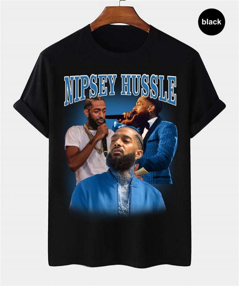 Nipsey Hussle Vintage Retro Style Rap Music Hip Hop T Shirt Size Up To 5xl