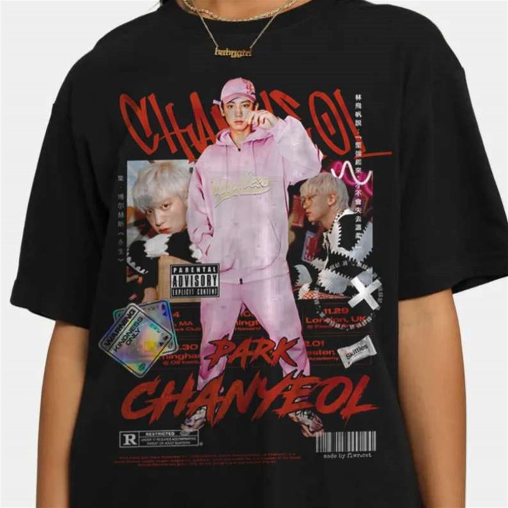 Park Chanyeol Exo T Shirt Rapper Size Up To 5xl