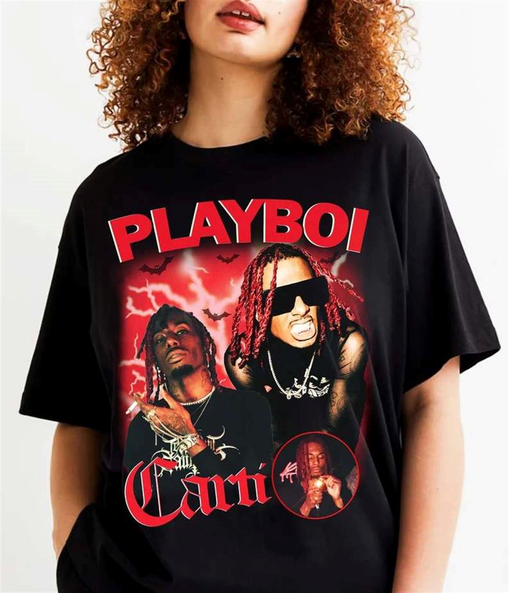 Playboi Carti Rapper Music Bootleg T-shirt Size Up To 5xl