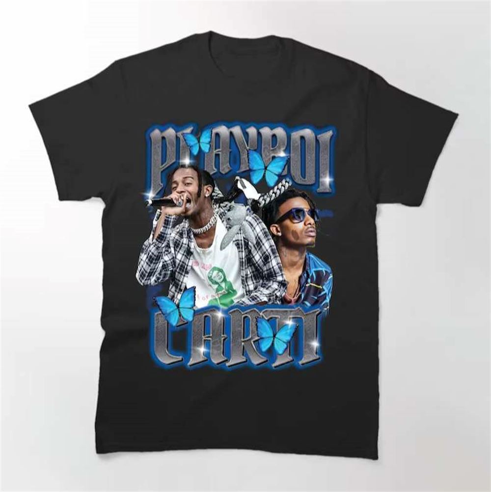 Playboi Carti Rapper T-shirt Vintage Music Size Up To 5xl