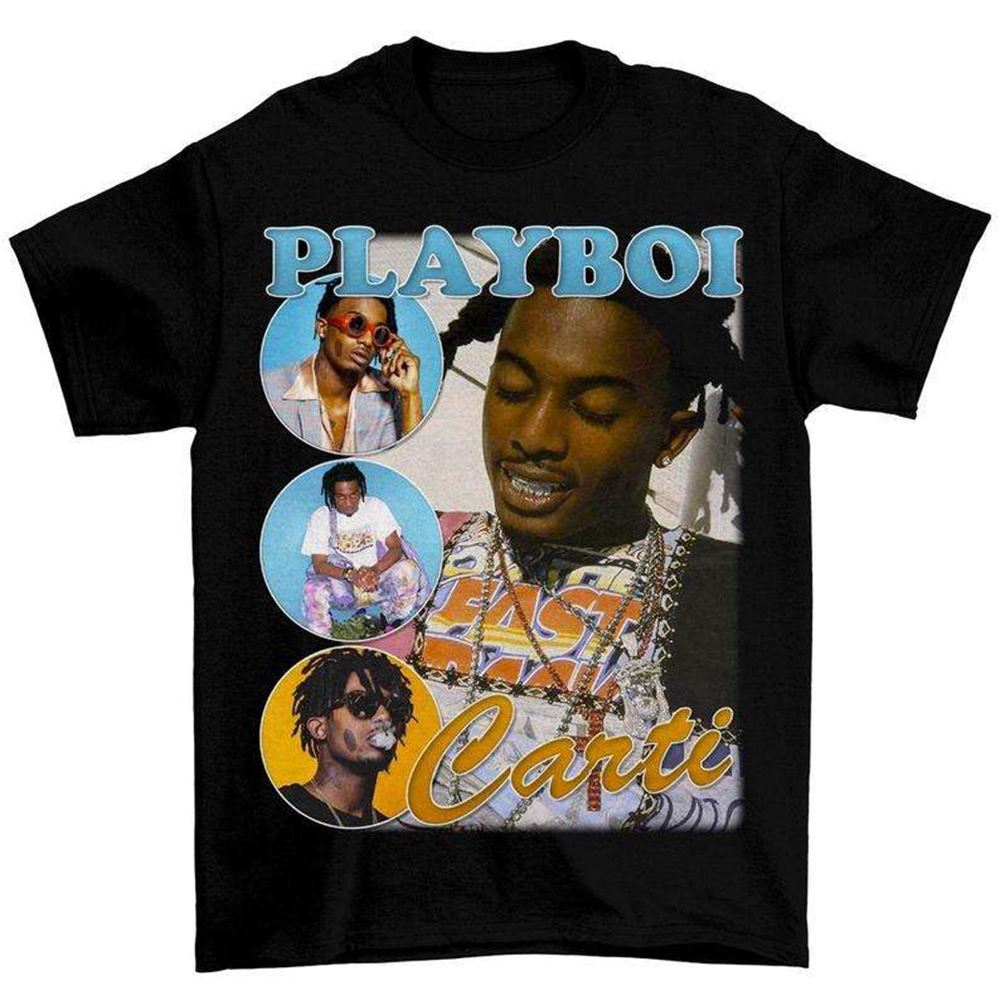 Playboi Carti Retro Vintage Bootleg T Shirt Size Up To 5xl