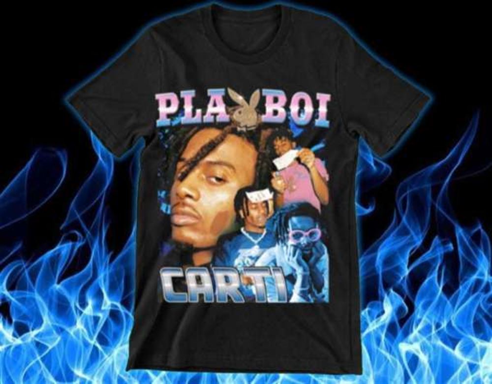 Playboi Carti T Shirt Merch Music Rap Rapper Size Up To 5xl