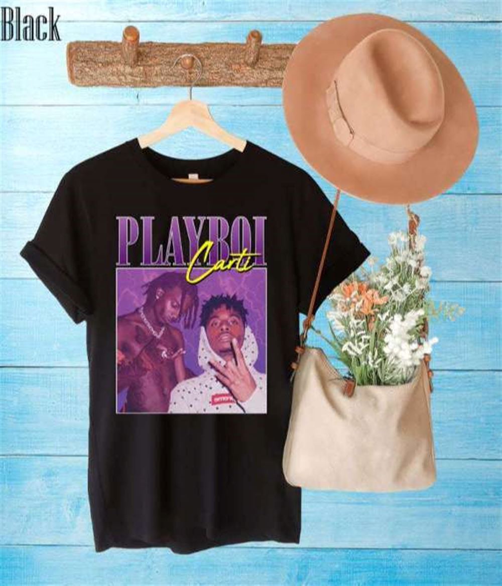 Playboi Carti T Shirt Merch Music Rapper Rap Size Up To 5xl