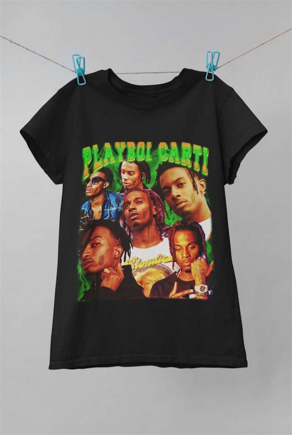 Playboi Carti Vintage Print T Shirt Size Up To 5xl