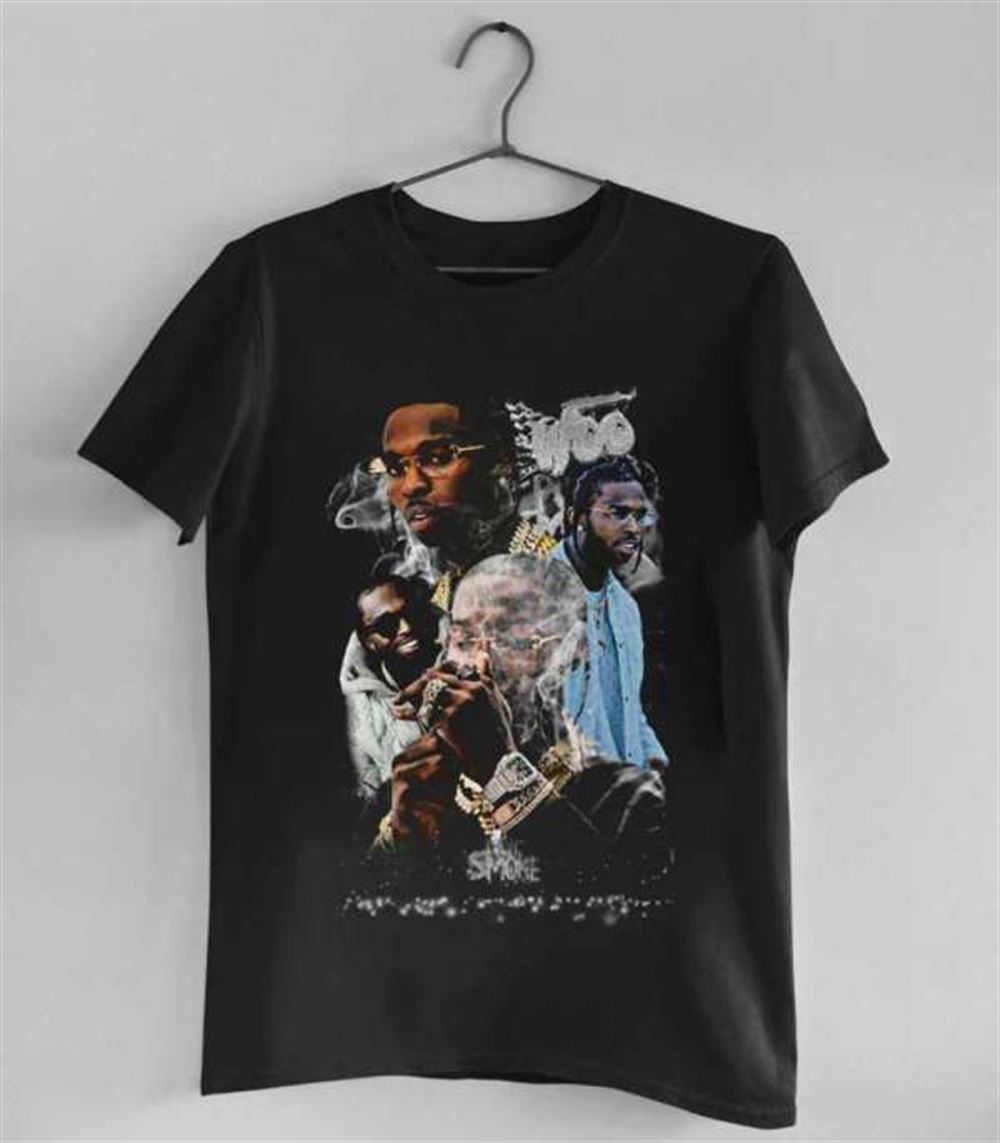 Pop Smoke American Rapper T Shirt Merch Rap Music Size Up To 5xl