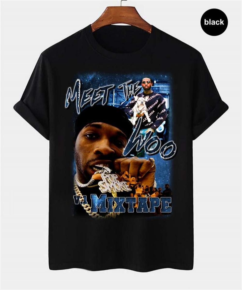 Pop Smoke Meet The Woo Vintage Retro Style Rap Music Hip Hop T Shirt Size Up To 5xl