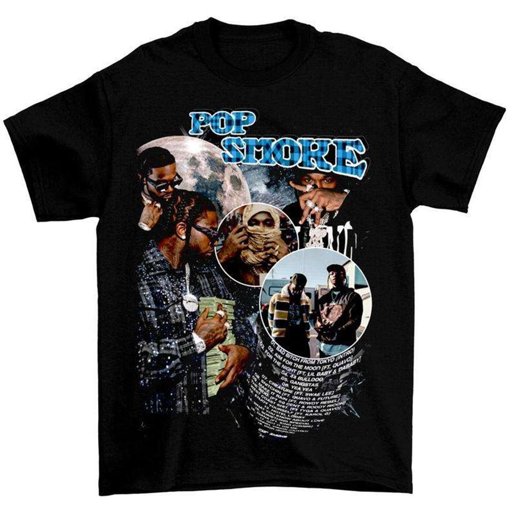 Pop Smoke Vintage T Shirt Size Up To 5xl