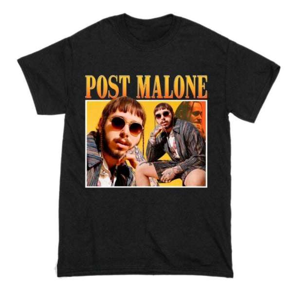 Post Malone Rapper T Shirt Merch Music Size Up To 5xl