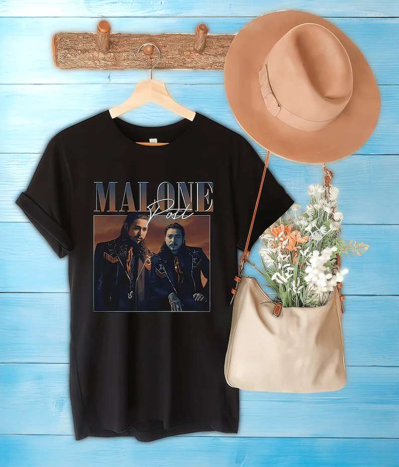 Post Malone Vintage Rap Hip Hop Unisex T Shirt Size Up To 5xl