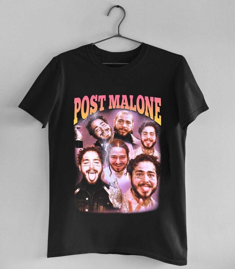 Post Malone Vintage Unisex T Shirt Size Up To 5xl