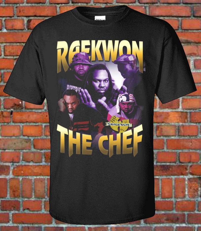 Raekwon Rapper T Shirt The Chef Size Up To 5xl