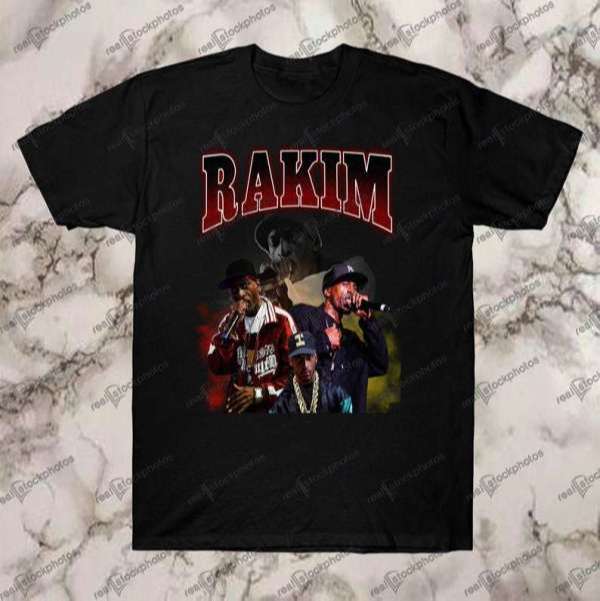 Rakim Hip Hop T Shirt Merch Rapper Size Up To 5xl