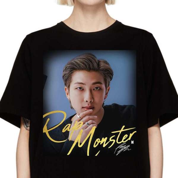 Rap Monster Jungkook Graphic T Shirt Size Up To 5xl