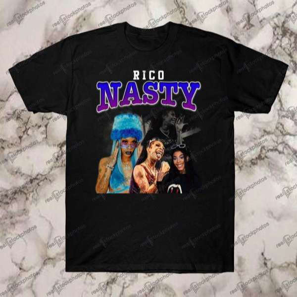 Rico Nasty Rap Hip Hop T Shirt Merch Rapper Size Up To 5xl