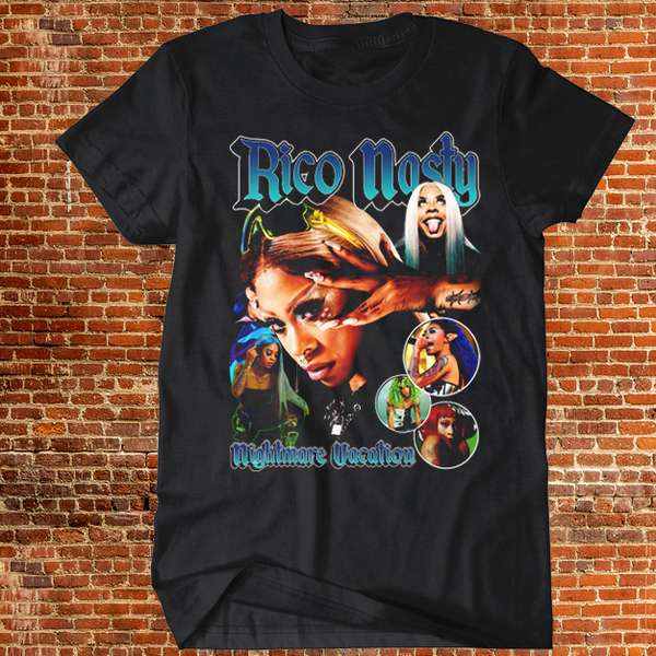 Rico Nasty T Shirt Nightmare Vacation Size Up To 5xl