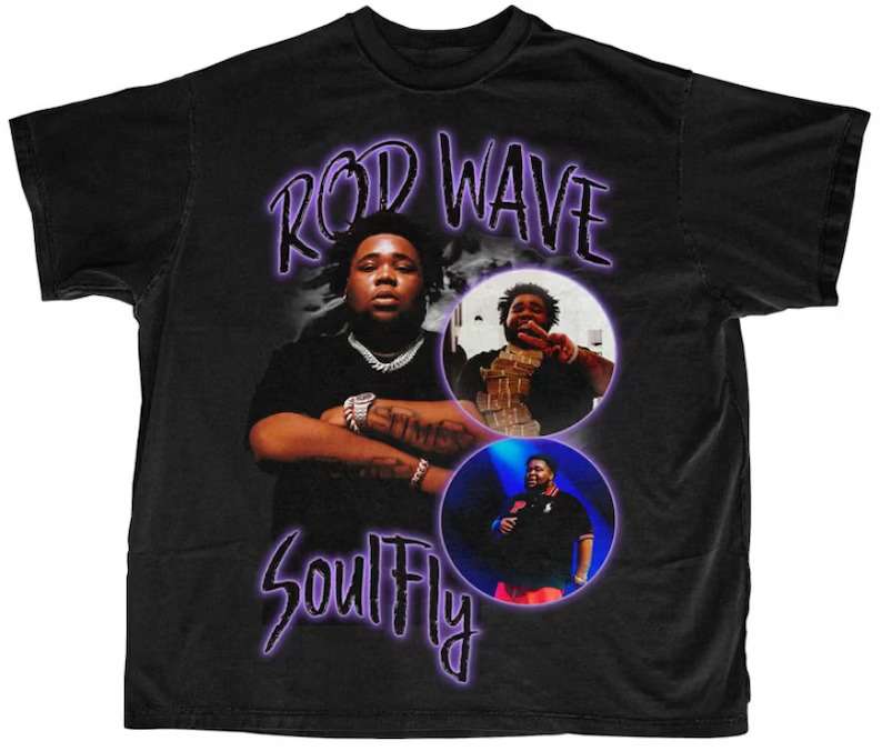 Rod Wave Rapper Soulfly Unisex T-shirt Size Up To 5xl