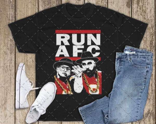 Run Afc Mahomes X Kelce Kansas City T Shirt Merch Size Up To 5xl