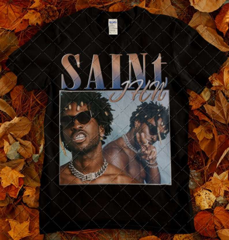 Saint Jhn T Shirt American Hip Hop Size Up To 5xl