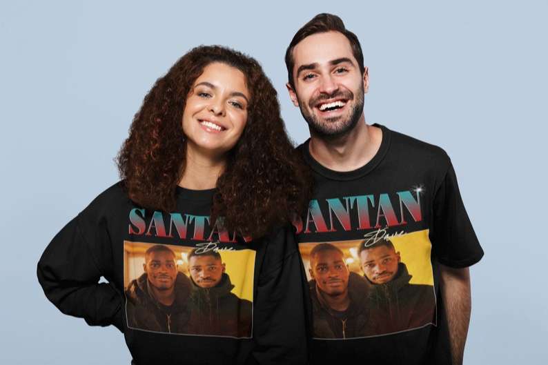 Santan Dave T Shirt Rapper Size Up To 5xl