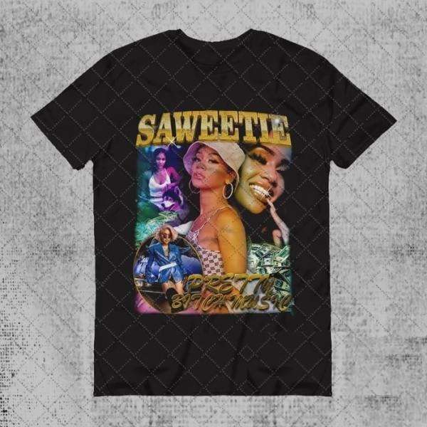 Saweetie Rb Graphic T Shirt Size Up To 5xl