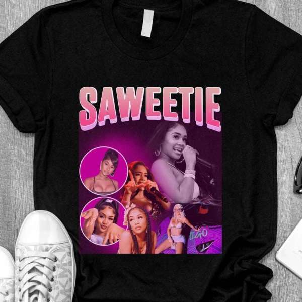 Saweetie T Shirt Merch Music Rapper Size Up To 5xl