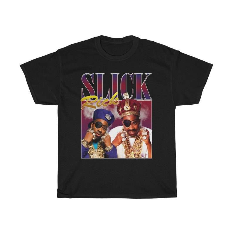 Slick Rick Rapper T Shirt Size Up To 5xl