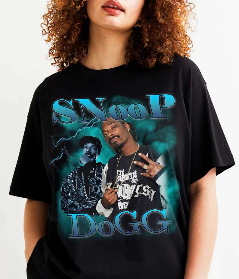 Snoop Dogg Rapper Bootleg T-shirt Size Up To 5xl