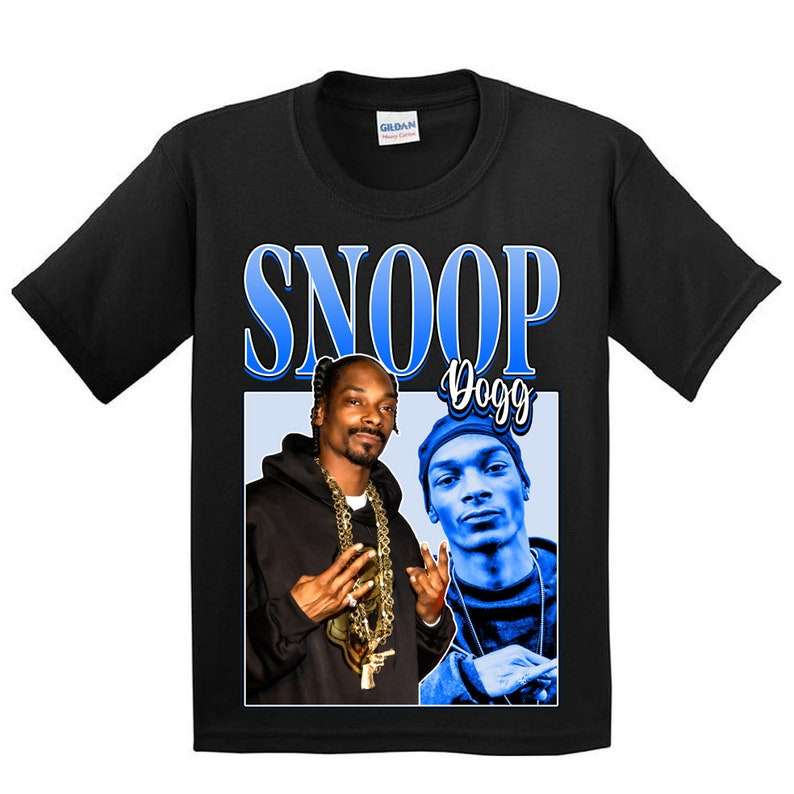 Snoop Dogg Vintage Black T Shirt Size Up To 5xl