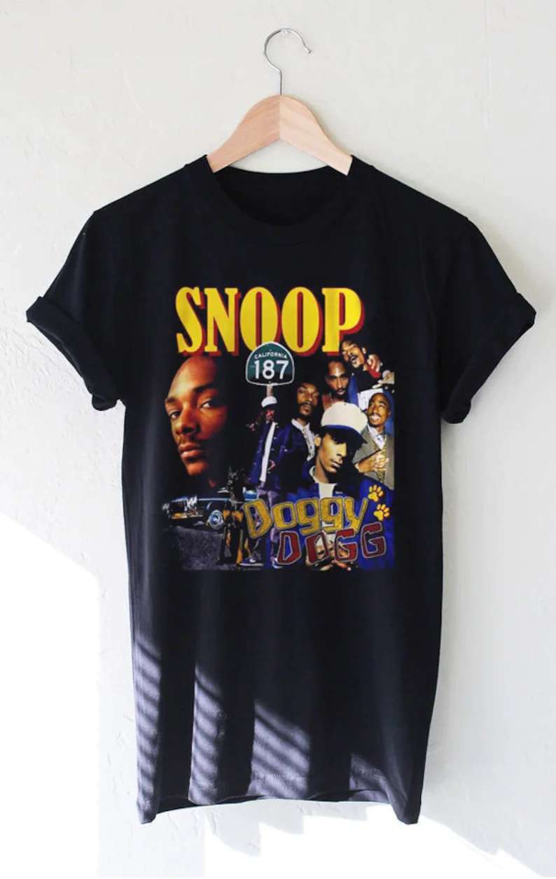 Snoop Doggy Dogg Black Unisex Shirt Size Up To 5xl