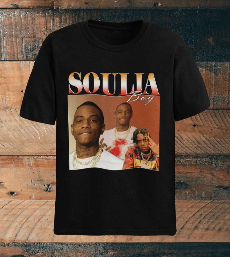 Soulja Rapper Merch T Shirt Rap Music Size Up To 5xl