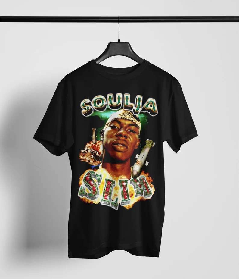 Soulja Slim Rapper Retro T-shirt Size Up To 5xl