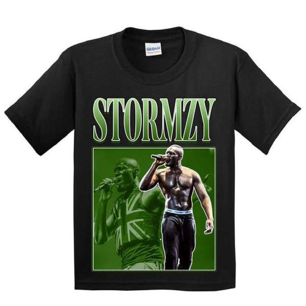 Stormzy Rapper Vintage Unisex Graphic T Shirt Size Up To 5xl