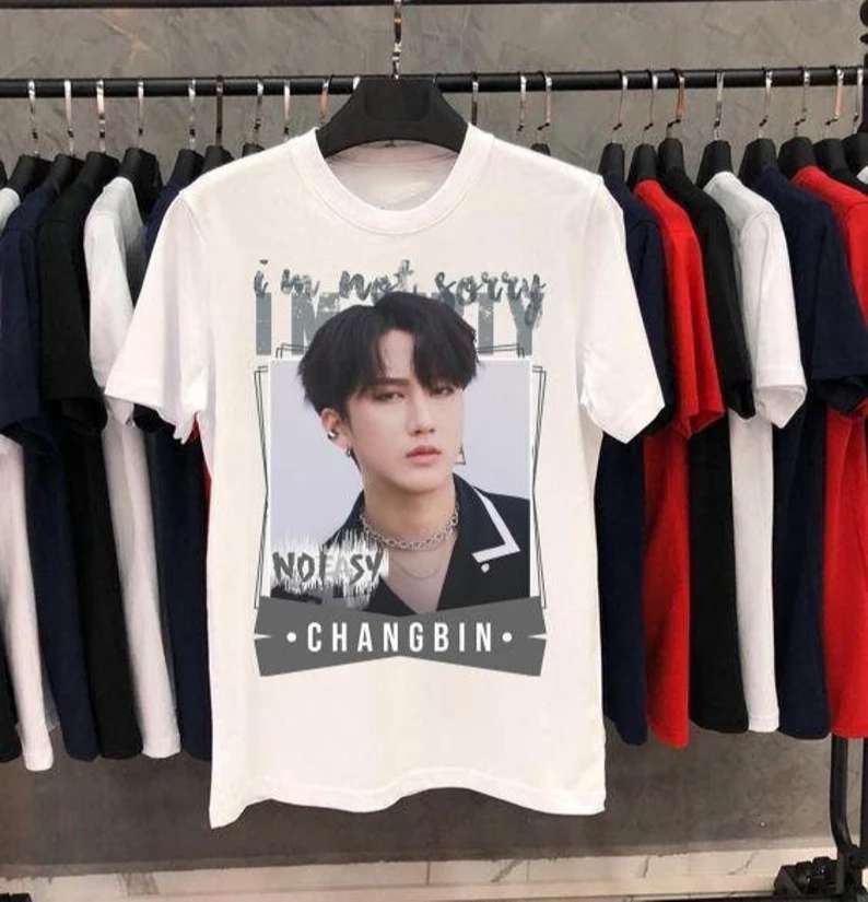 Stray Kids Changbin Kpop Unisex T-shirt Size Up To 5xl