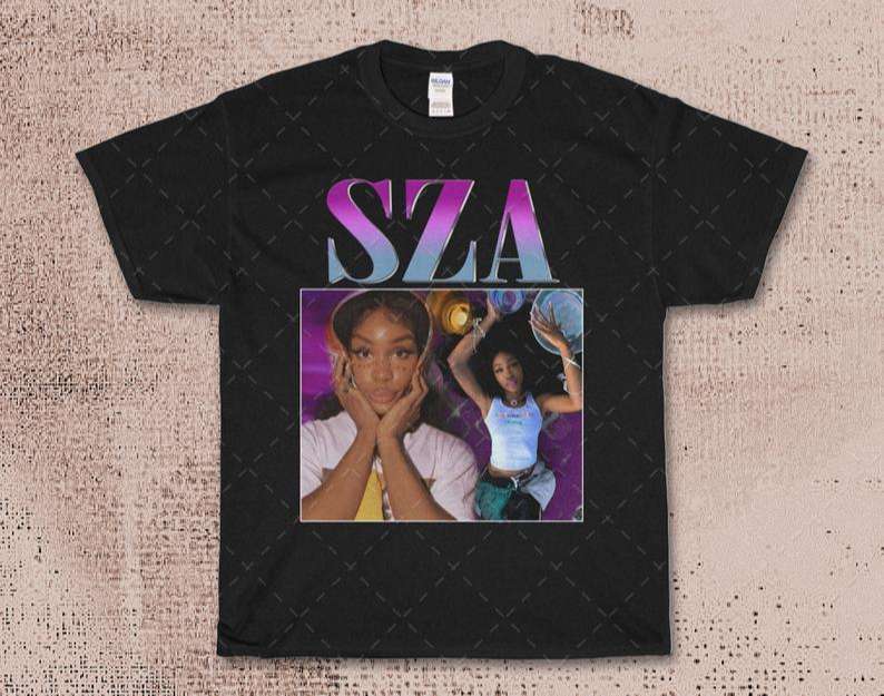 Sza Rnb Rap Vintage T Shirt Size Up To 5xl