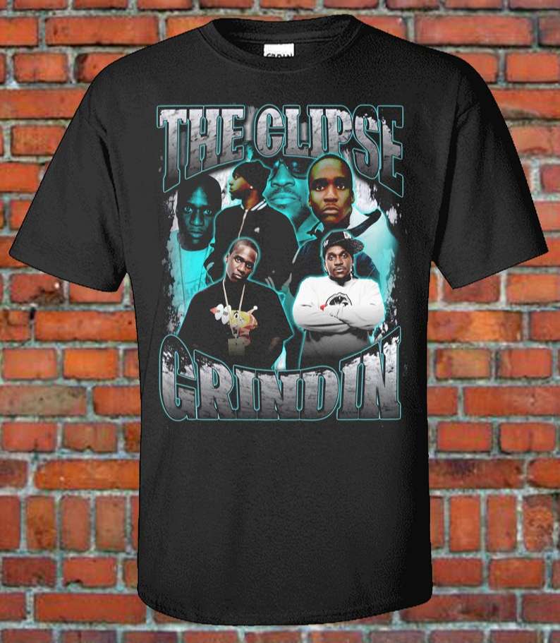 The Clipse Rap T Shirt Grindin Size Up To 5xl