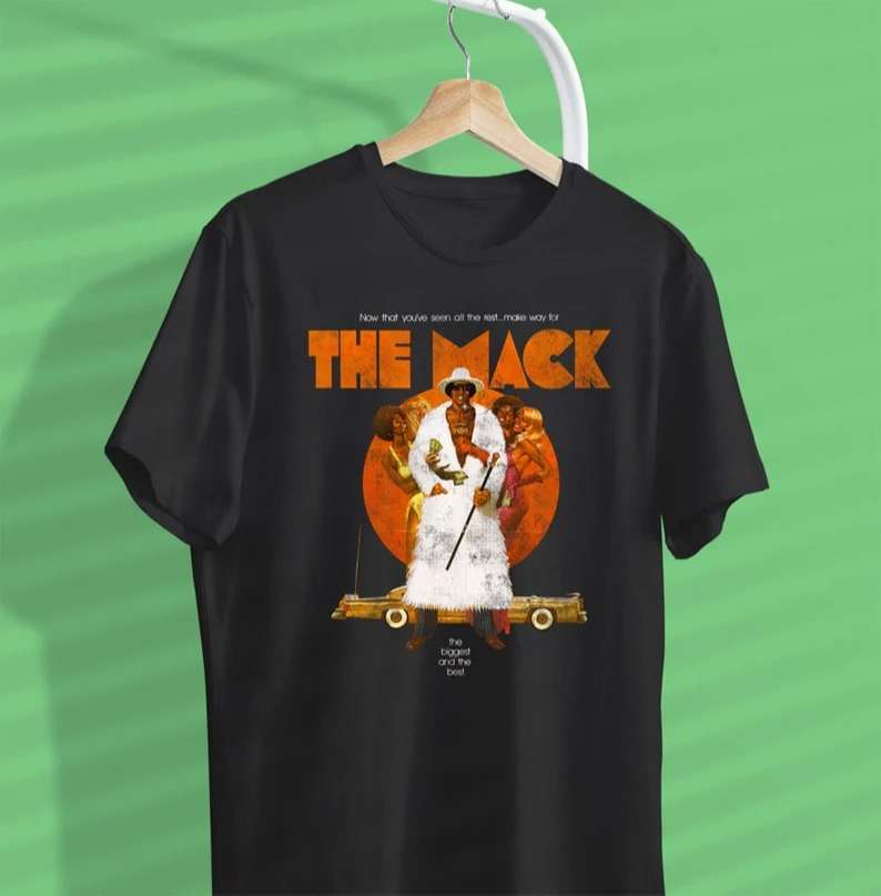 The Mack Is Boss Retro T-shirt Size Up To 5xl