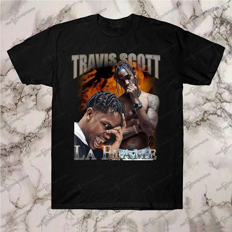 Travis Scott Hip Hop Rap Rnb Vintage T Shirt Size Up To 5xl