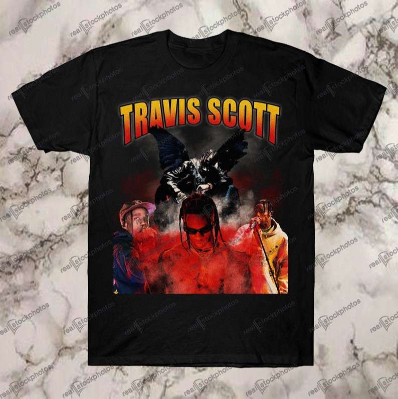 Travis Scott Rap Rnb Vintage T Shirt Size Up To 5xl