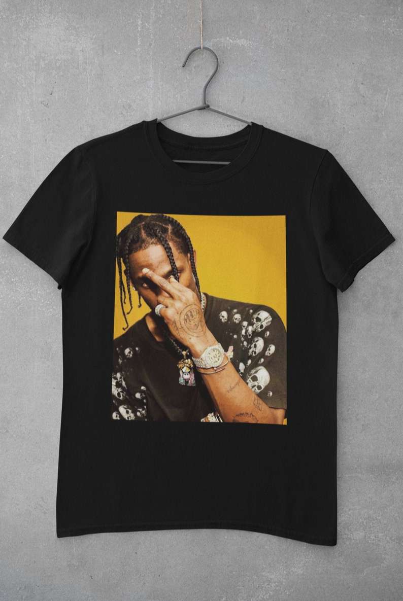 Travis Scott T Shirt Rapper Size Up To 5xl