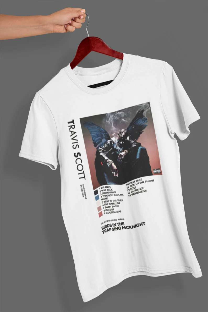 Travis Scott Unisex T Shirt Birds In The Trap Sing Mcknight Size Up To 5xl