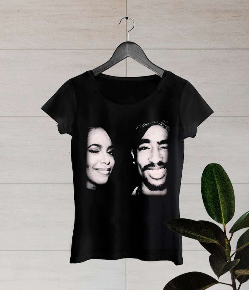 Tupac And Aaliyah T Shirt Size Up To 5xl