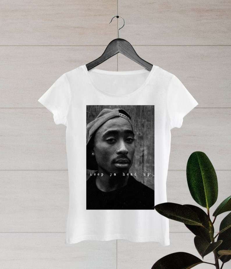 Tupac Shakur T Shirt Rapper Size Up To 5xl