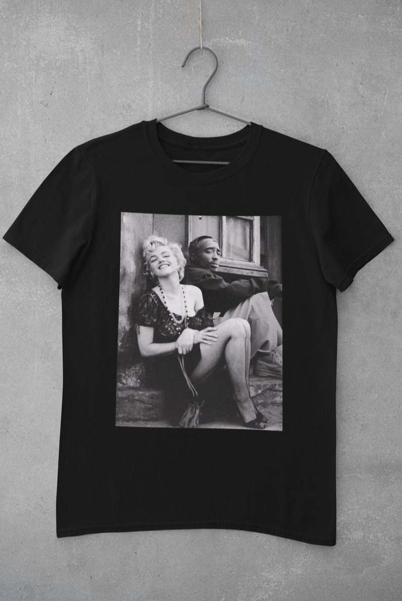 Tupac T Shirt Marilyn Monroe Size Up To 5xl