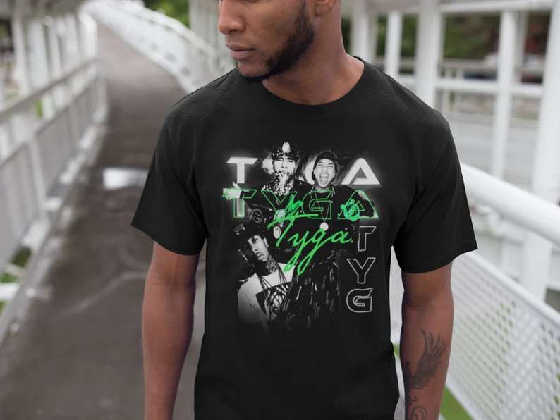 Tyga Rapper T Shirt Music Rap Size Up To 5xl