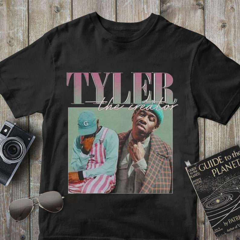 Tyler The Creator 90s Vintage Black T Shirt Size Up To 5xl