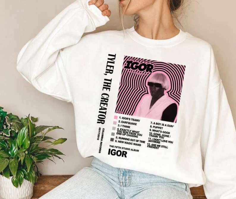 Tyler The Creator Igor Album T-shirt Size Up To 5xl